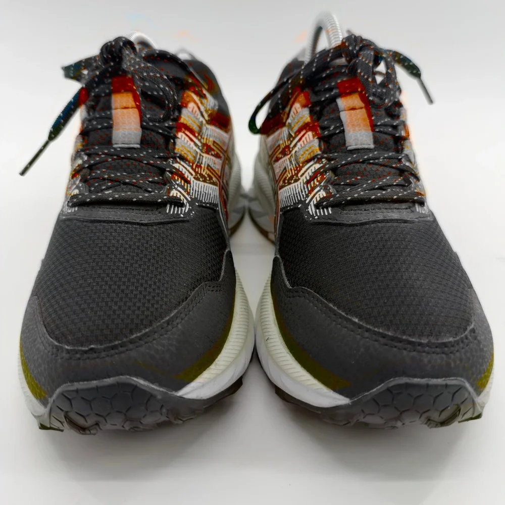 Asics Gel-Venture 9 Trail Running Shoes Black Orange Womens 8